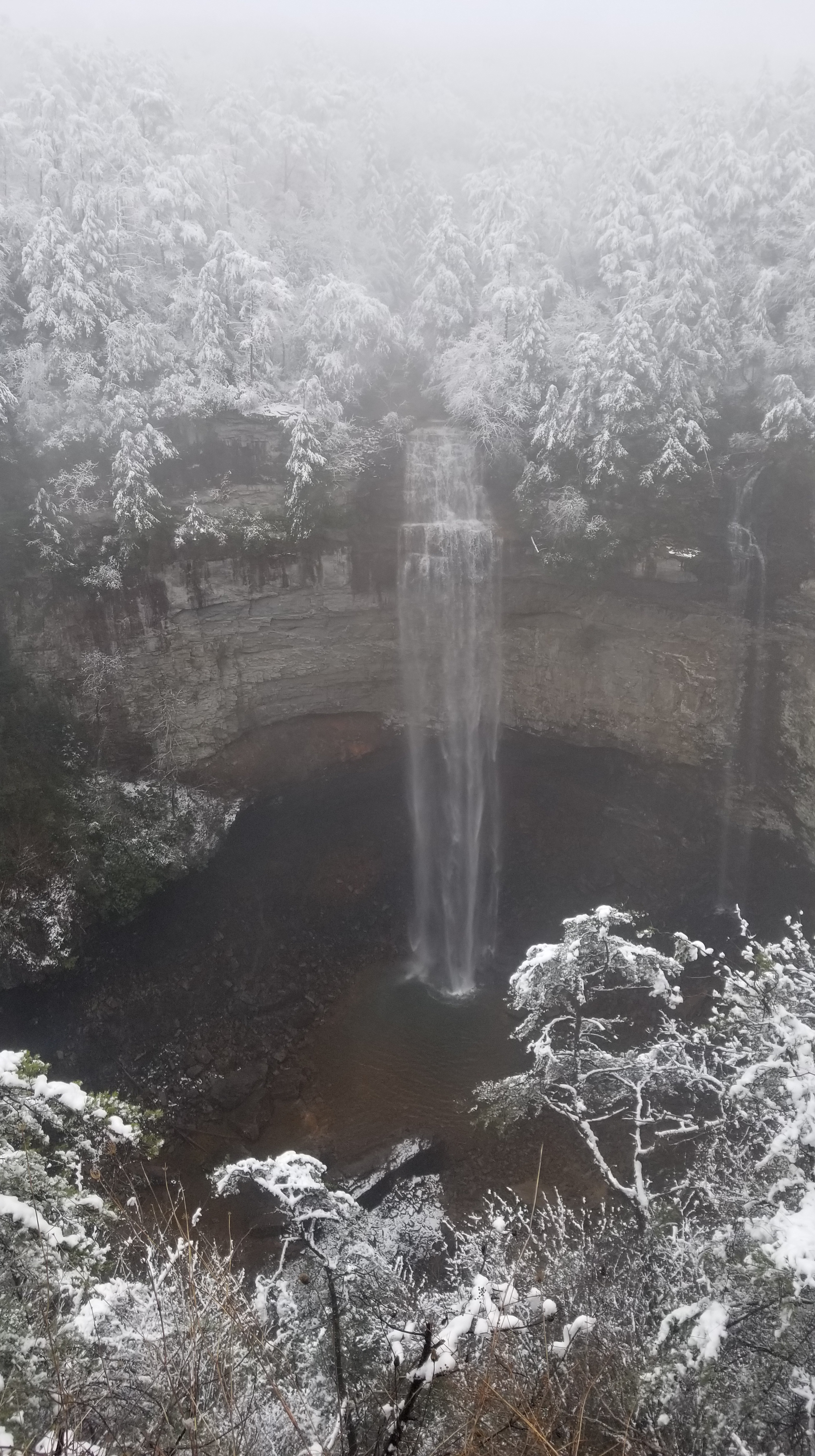 Winter at Fall Creek Falls State Park {Tennessee}