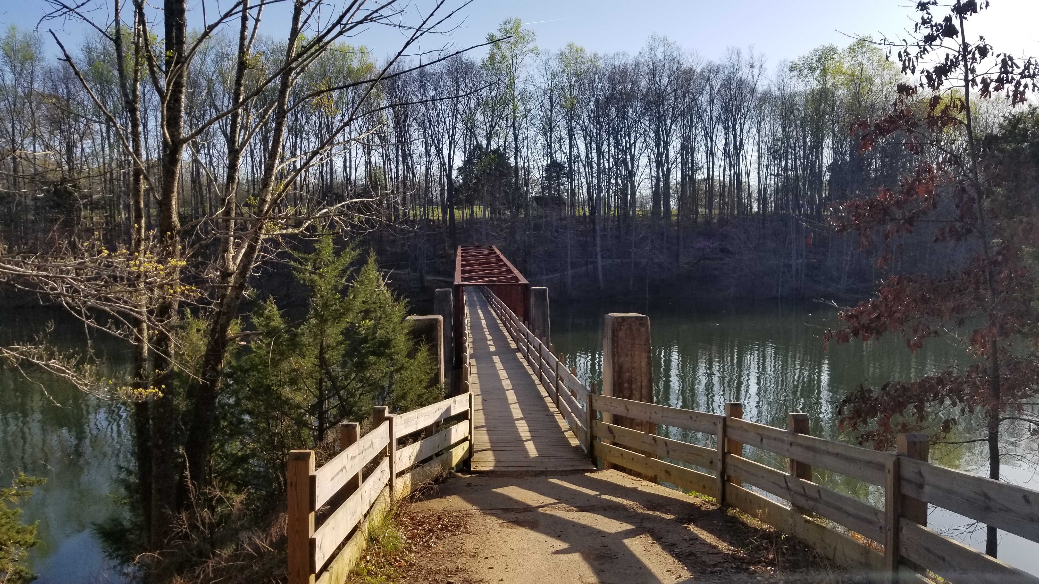 Travis Hollow Bridge Trail- Tims Ford State Park {Tennessee}