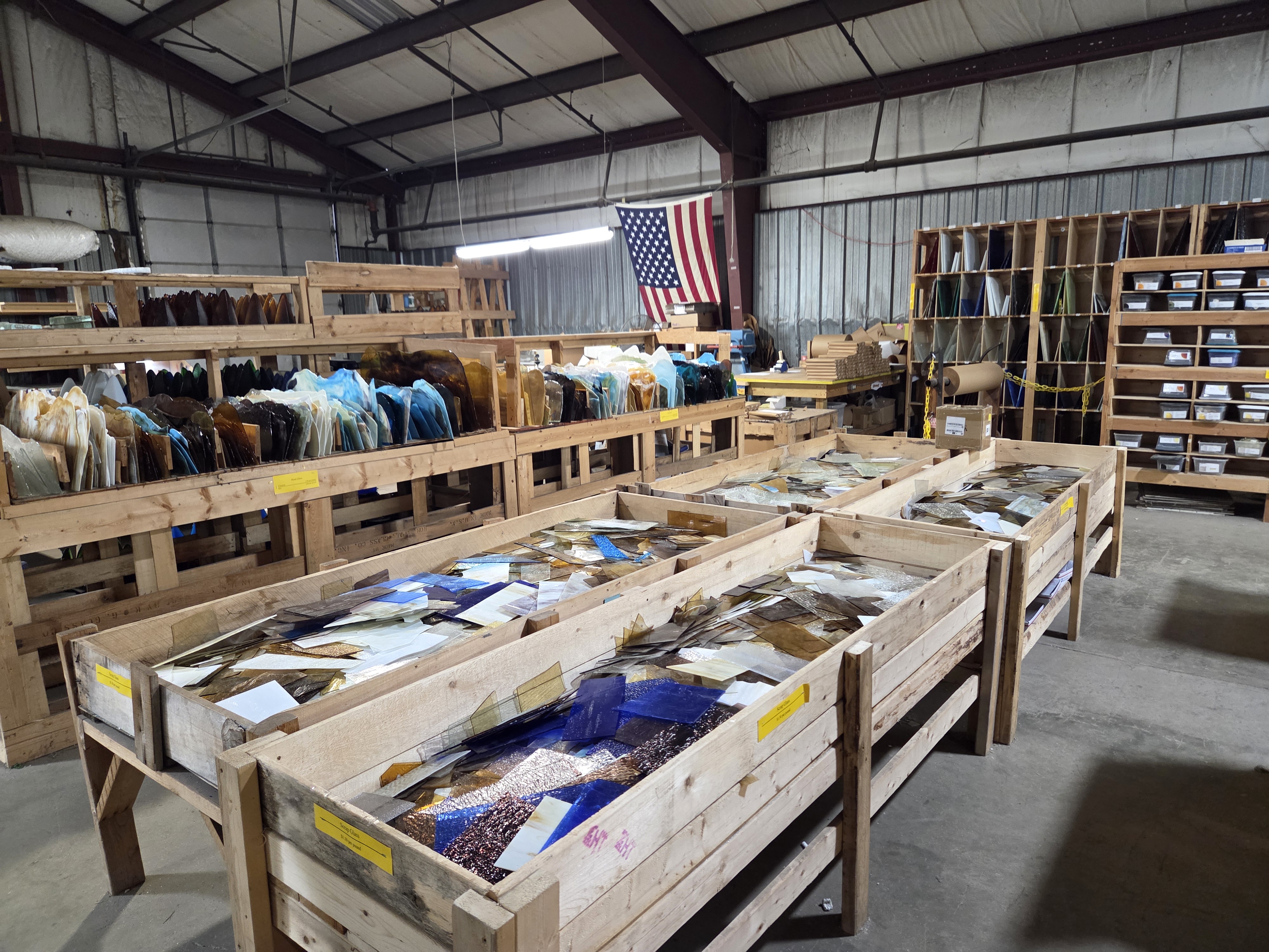 Touring the Kokomo Opalescent Glass Company {Indiana}