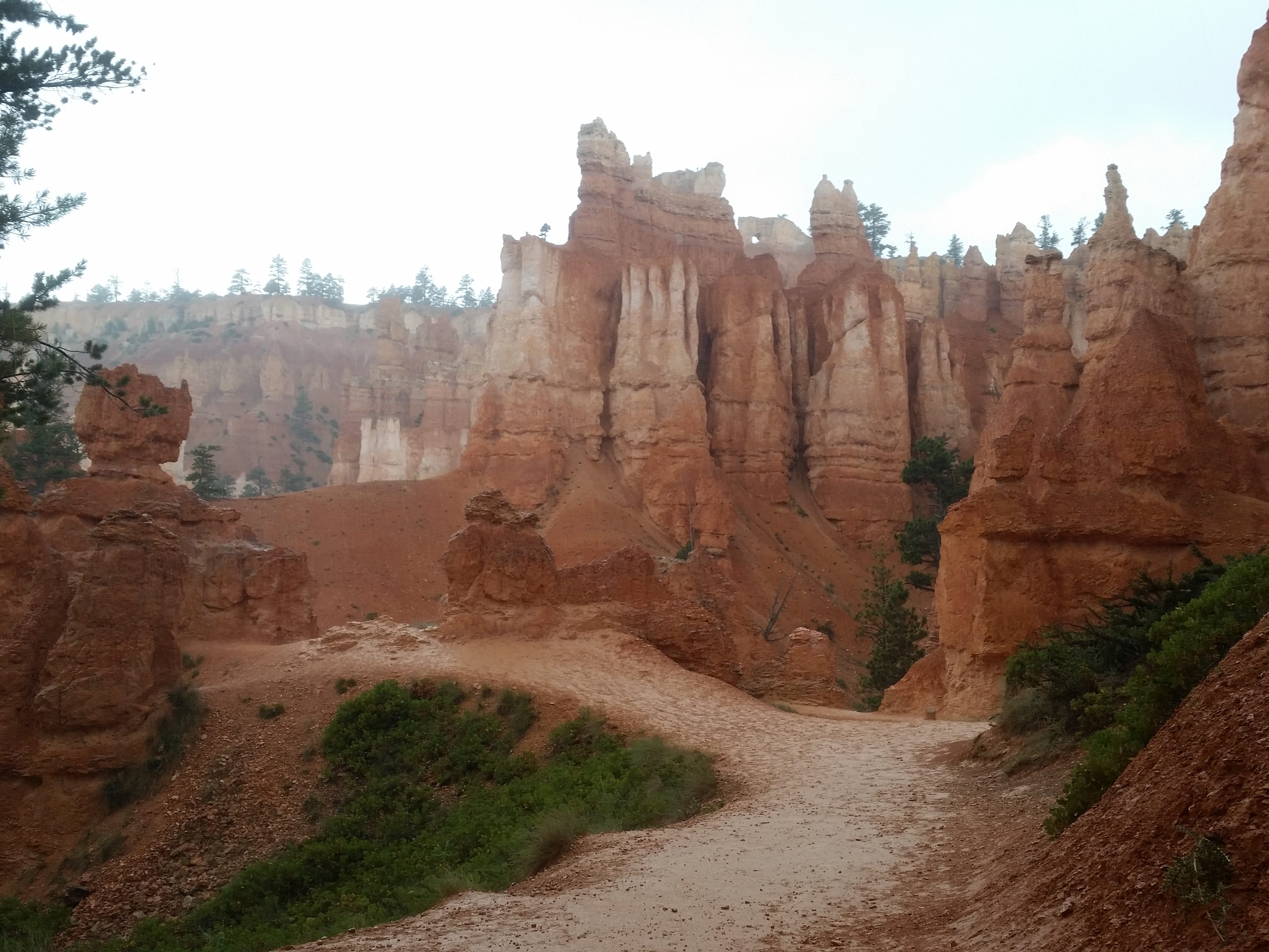 Hiking Wall Street in Bryce Canyon : From Sunshine to Storm